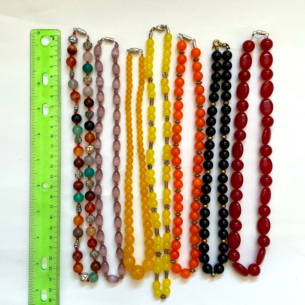Assorted Semi-Precious Bead Bracelets